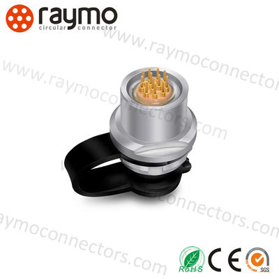 DBPU 1031 IP68 12-Pin Female Circular Push-Pull Connector
