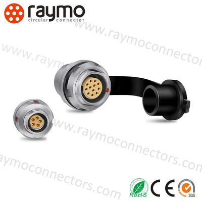 DBPU 1031 IP68 12-Pin Female Circular Push-Pull Connector