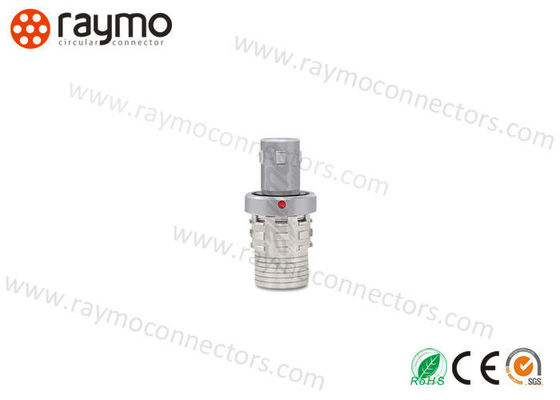 Industrial Cable To Cable Connector Natural Chrome Plated Brass Shell Male Solder Contacts