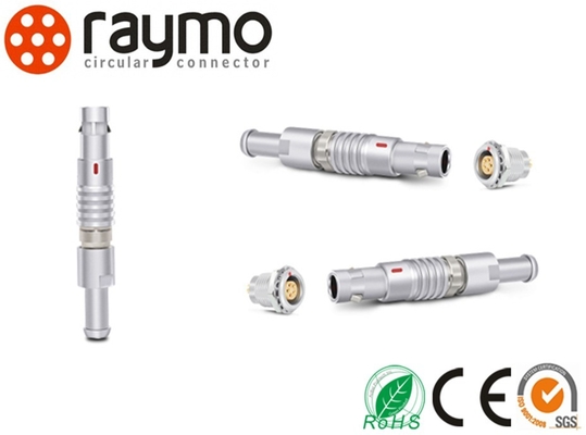 Schakelaar 6 van LEMO 00B FGG Pin Circular Push Pull Connector-Luchtvaartstop