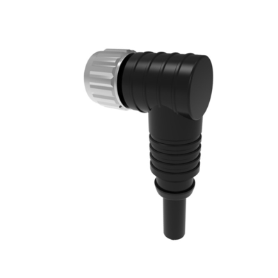 Natuurkleurige M12-connector voor hoge stroomtoepassingen