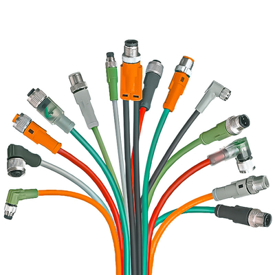 Waterdicht Ip67 Ip68 M12 aansluitkabel 3 Pins tot 17 Pins