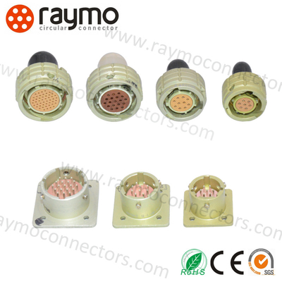 ONЦ-БС-1(2) Series Connector Shell Grootte 10 4 Pin Vrouwelijke stekker met staart bevestiging (optioneel) - ONЦ-БС-1-4/10-P12-1-B