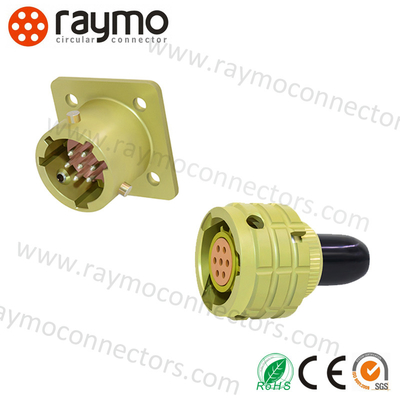 OHS-serie connector Snelle en gemakkelijke installatie Militaire cirkelvormige connectoren voor DC- en AC-circuits