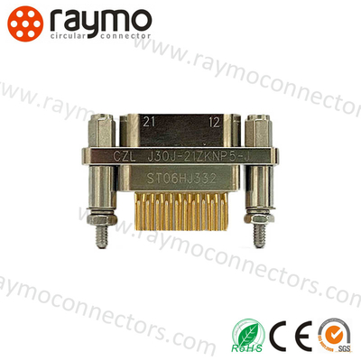 J30J-serie Micro-D MIL-Spec-connectoren Standard MIL-DTL-83513 en waterdicht met D-vormige schalen