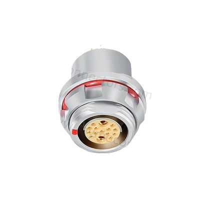 DIN Female Circulaire Push Pull Connector 15 pins IP68 AF1031