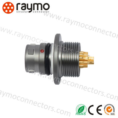 AMC Industriële Connector 16 pins rechte stekker 5Gbps Push Pull cirkelvormig metaal A10W*M-Pl6XBCO-OOOO